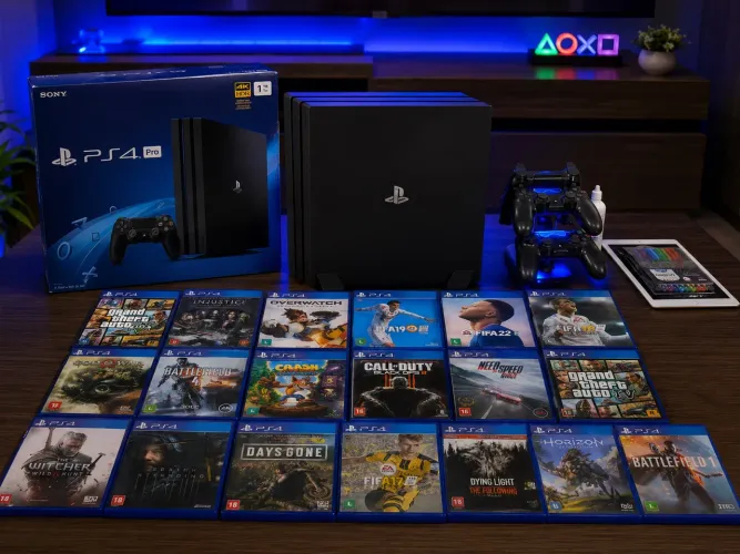 Ps4 Pro 1T 4k Oportunidade 