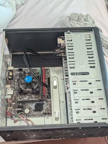 GABINETE CPU placa mãe MSI H310M PRO-VDH  + processador G5400