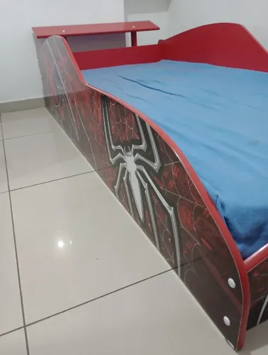 Cama Spider infantil solteiro tamanho padrão