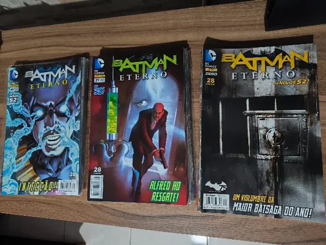 Batman Eterno Os Novos 52 HQs coleção completa 0 ao 52