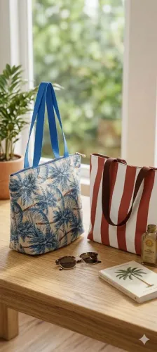 Bolsas sob medida praia e uso casual 