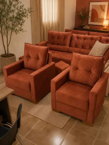 poltronas risulflex estofados por encomenda