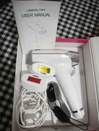 Depilador a laser original sem uso na caixa