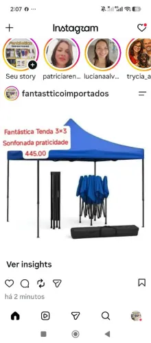 Fantastico TENDA  3×3 SONFONADA  PRATICA 