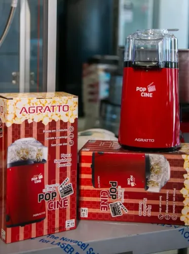 Pipoqueira elétrica pop cine