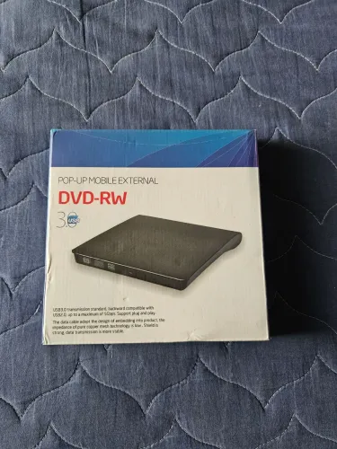 Leitor e Gravador Dvd USB 3.0 externo 