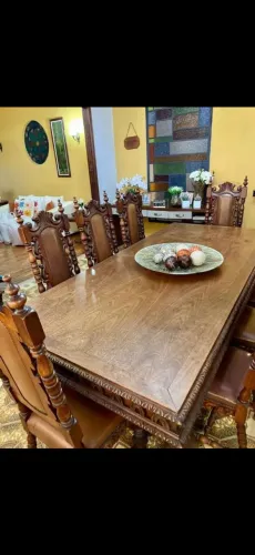 Sala de jantar ..madeira maciça 