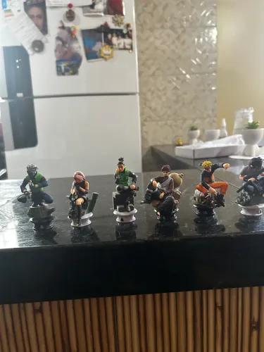 Kit 6 Miniaturas Naruto Shippuden - Colecionáveis