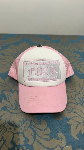 Boné Chrome Hearts rosa