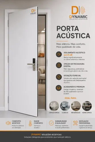 Porta Dynamic Acústica Plus Standard 001 35db