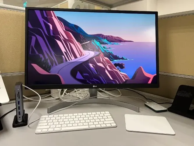 LG 27UL500-W 27 polegadas UHD 4K HDR Monitor