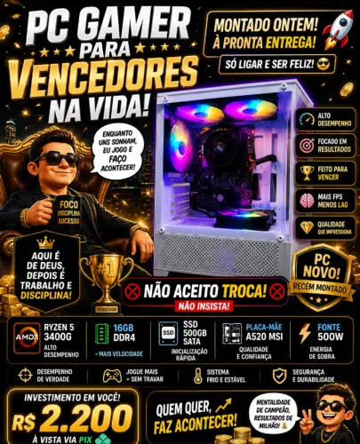 PC Gamer POPULAR do Povo