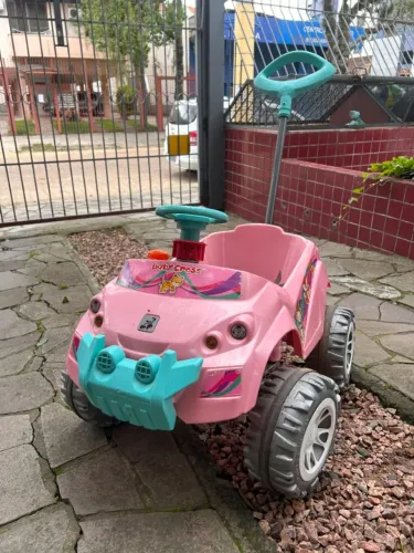 Carrinho Baby Cross Passeio E Pedal Bandeirante