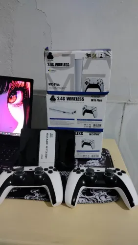 Game Stick Retrô + 2 Controles Sem Fio HDMI