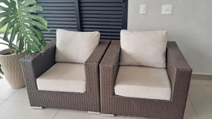 Conjunto móveis de jardim