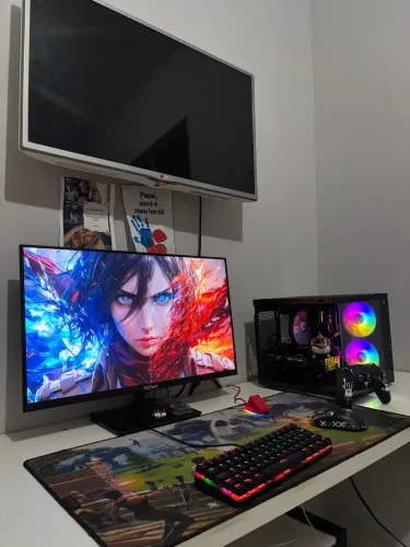 Pc gamer completo novo e garantia da loja wyll informática