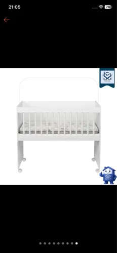 MINI BERÇO COM COLCHÃO