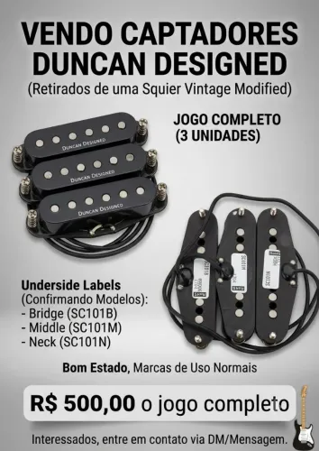 Captador Duncan Designed