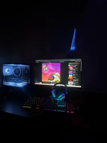 PC Gamer Completo Ryzen 5 4600G Monitor AOC 27 POL