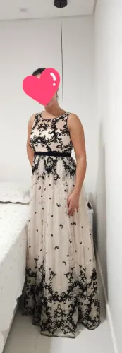Vestido feminino longo