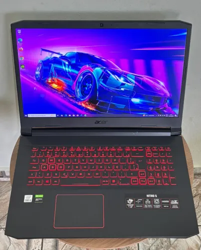 Notebook Gamer Acer nitro 5 - i7 de 11 ger. 16gb de ram, SSD de 512gb - GTX 1650 - 17
