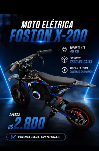 Moto criança elétrica 