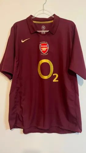 camisa arsenal 2005/2006 home Nike 