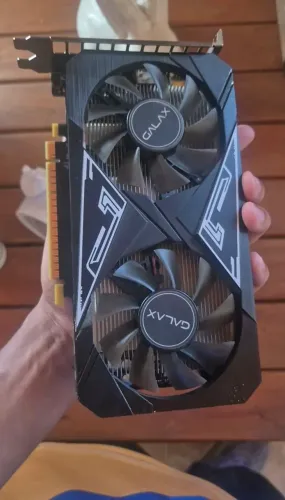 Placa de Vídeo GTX1650 EX PLUS 4GB GDDR6 Dual Fan