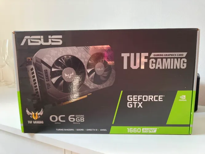 Placa de video asus tuf gaming 1660 super 6G