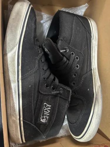 Tenis Vans Half Cab Preto Tamanho 41