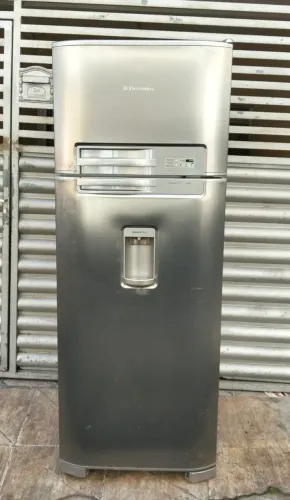Geladeira Electrolux inox 390 litros 127 v frete grátis região