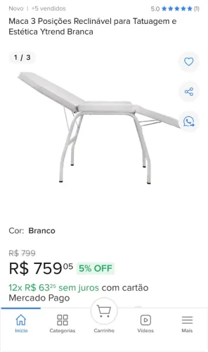Maca 3 posições