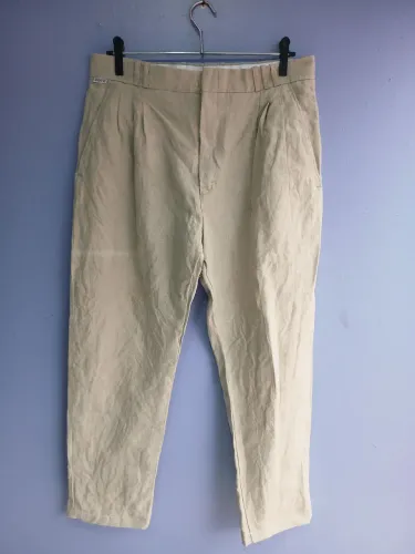 Calça social antiga de Linho anos 80/90