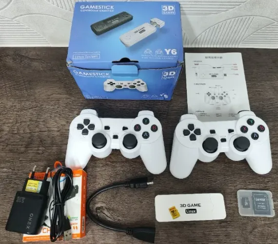 GAME STICK Y6 128GB - O MELHOR DE TODOS - Seminovo