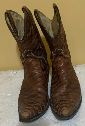 Bota de couro