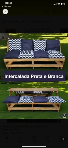 Banco que vira mesa