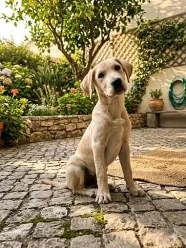 Golden com Labrador Femea para Adoção