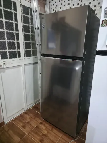 Geladeira Duplex Inox Top LG Frost Free inverter 395L