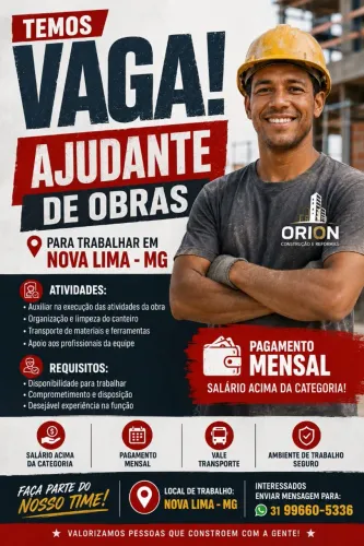 Ajudante de obras