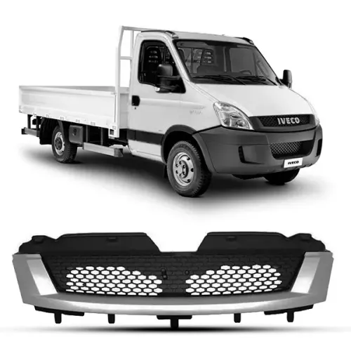 Grade Iveco 2008 a 2012 Classic Euro 3 Rad. c/f prata
