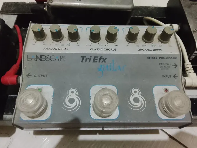 Pedal Tri EFX Guitar Landscape