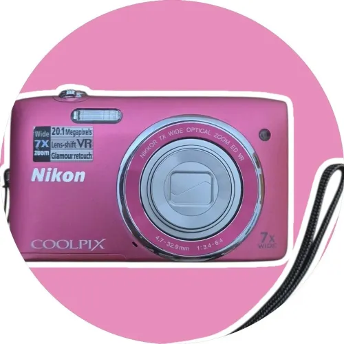 Nikon coolpix S3500 20.1mp Rosa NOVÍSSIMA.