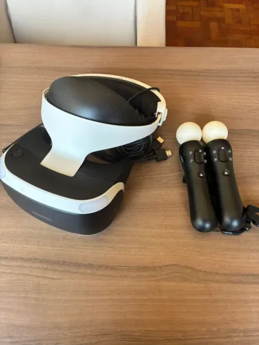 Kit PlayStation VR PS4 Completo - Com 2 PS Move + Câmera