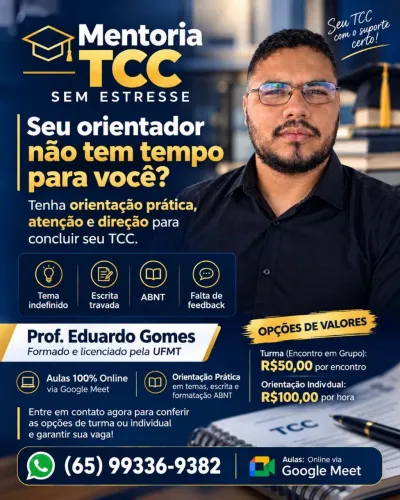 Aula particular: Nível Superior, Médio e Fundamental
