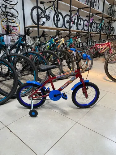 Bicicleta aro 16 p/5anos todas as cores