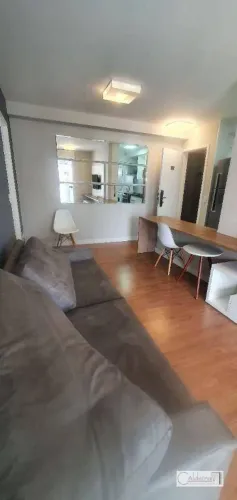 Apartamento com 1 dormitório para alugar, 53 m² por R$ 4.480,00/mês - Jardim Anália Franco