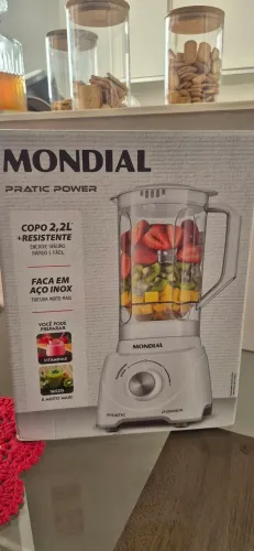 Liquidificador mondial novo