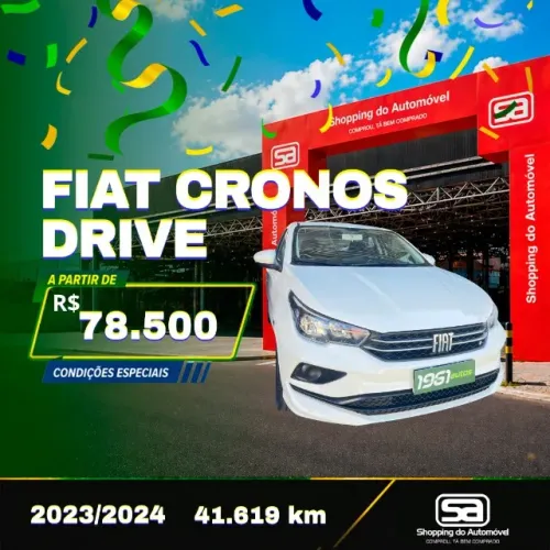 Fiat Cronos Drive 1.0 6V 2024