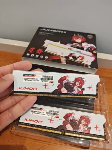 Kit Memória RAM DDR4 32GB (2x16GB) JUHOR 3200MHz CL16 - Novas e Lacradas PC gamer