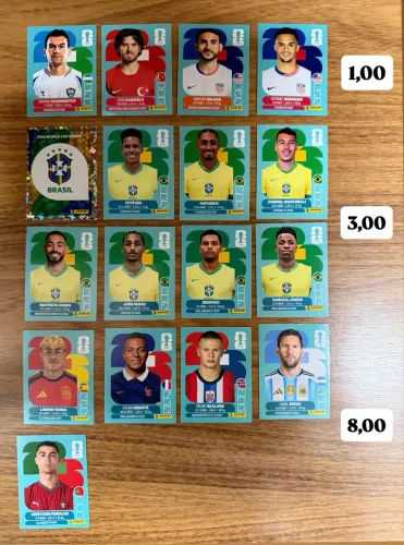 Figurinhas Copa do Mundo 2026